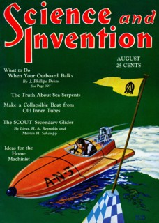 Science and Invention: The Scout Secondary Glider