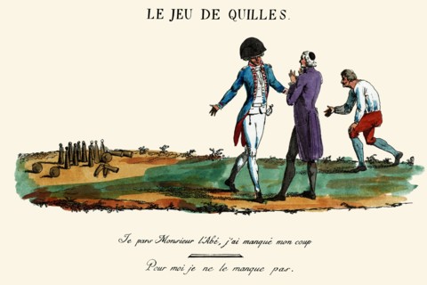 Le jeu de quilles 1789