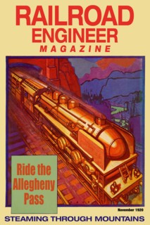 Railroad Engineer Magazine: Steaming Through the Mountains 1936