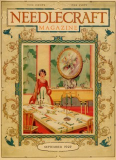 Setting the table with linen 1927