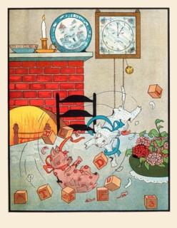 Cat-Dog Tussle 1925