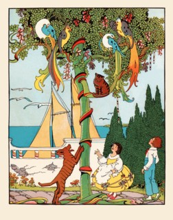 Stand-Off in the Tree 1925
