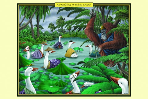 Paddling of Peking Ducks 2006