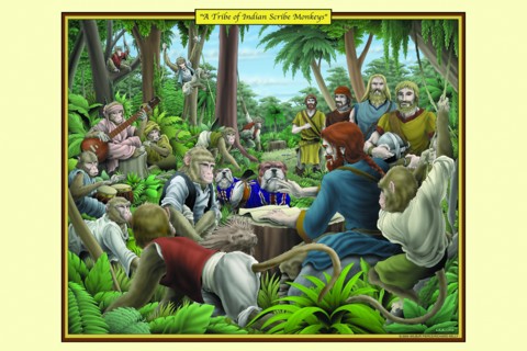 Tribe of Indian Scribe Monkeys 2006