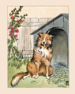 Old Prince and His Dog House 1913