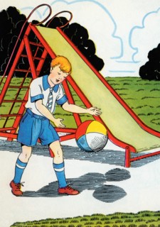 Ball Play in the Playground 1938