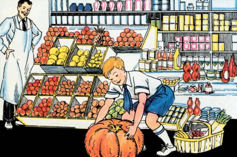 Selecting a Pumpkin 1938