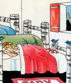 Goldilocks in Baby bear's Bed 1938