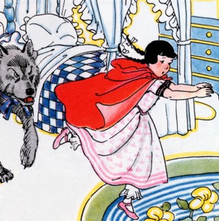 Little Red Riding Hood Chased by the Wolf 1938