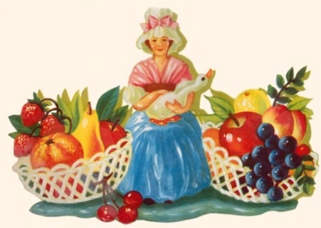 Mother Goose & Fruits 1935