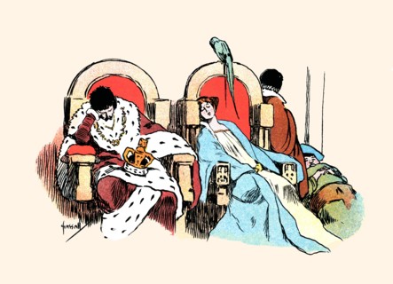 King and Queen Sleep 1899