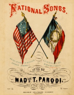 National Songs sung by Mademoiselle T. Parodi