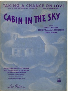 Taking a Chance on love from cabin in the Sky