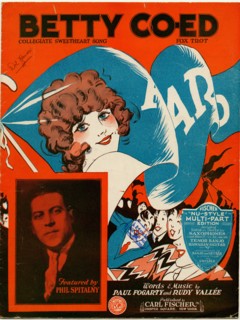 Betty Co-ed, A Collegiate Sweetheart Song