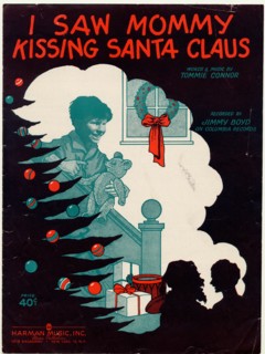 I saw Mommy Kissing Santa Claus