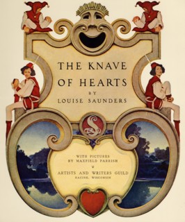 Knave of Hearts - frontispiece with jesters 1925
