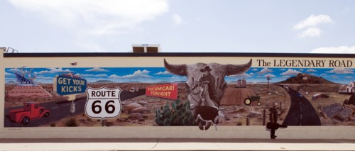 Route 66 Mural, Tucumcari, New Mexico  2006