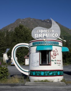 Espresso Simpatico Coffee Shop, Seward, Alaska 2006