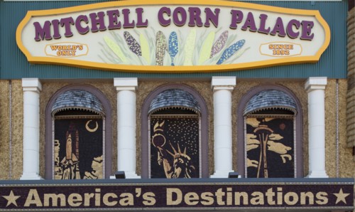 Corn Palace, Mitchell, South Dakota; Mural 2006