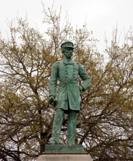 Statue of Rear Admiral Raphael Semmes, Mobile, Alabama 2010
