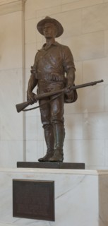 Statue of Spanish American War Soldier 2010