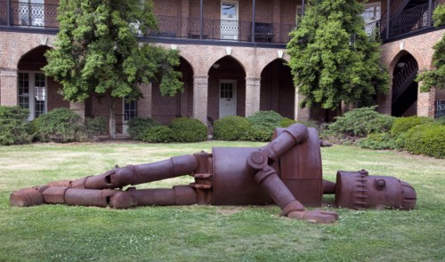 Goldie (1971) outdoor art University of Alabama. 2010
