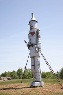 Tin Man of Oz in a Field 2010