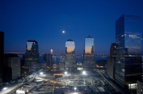 Ground Zero under construction, New York, New York 2009