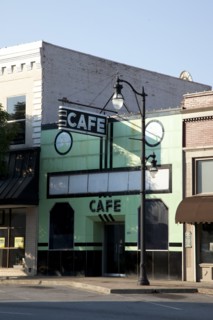 Café in Downtown Gadsden 2010