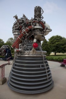 US Space Museum Rocket Engine 2010