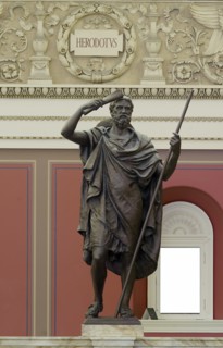 Bronze Sculpture of Herodotus 2010