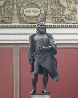 Bronze Sculpture of Michelangelo Buonarotti 2010