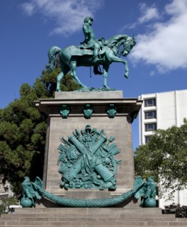 Sculpture of General George B. McClellan 2010