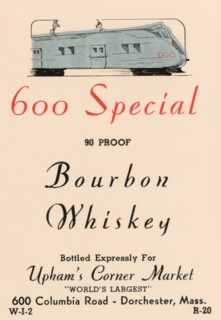 600 Special Bourbon Whiskey