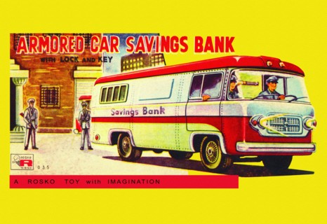Armored Car Savings Bank 1950