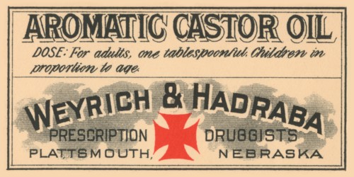 Aromatic Castor Oil 1920