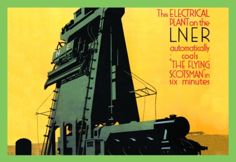 Automatic Coal in Six Minutes - "The Flying Scotsman"