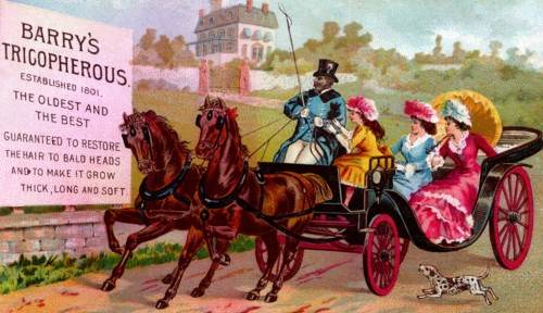 Barry's Tricopherous - Coach Ride 1890
