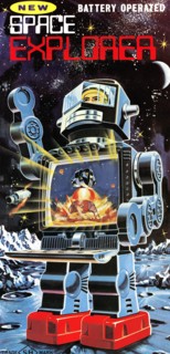 Battery Operated Space Explorer 1950