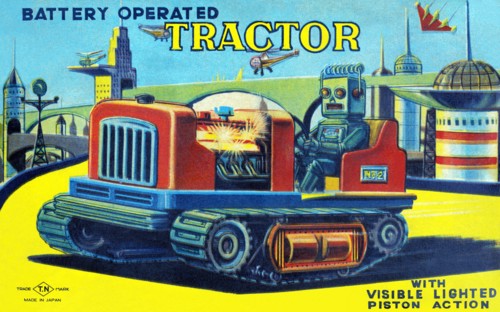Battery Operated Tractor 1950