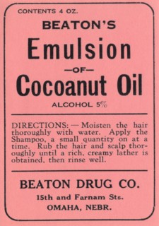 Beaton's Emulsion of Cocoanut Oil 1920