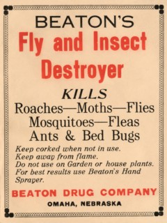 Beaton's Fly and Insect Destroyer 1920
