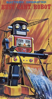 Busy Cart Robot 1950
