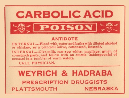 Carbolic Acid 1920