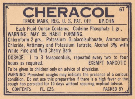 Cheracol 1920