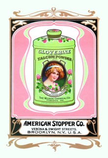 Cloverine Talcum Powder 1900