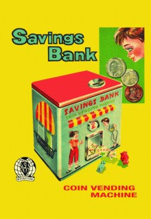 Coin Vending Machine Savings Bank 1950
