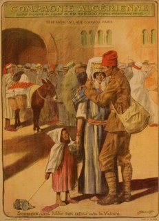 Compagnie Algérienne. Souscrire, c'est hâter son retour avec la victoire 1918