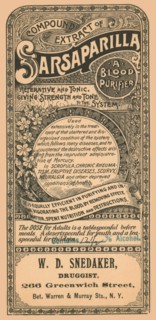 Compound of Sarsaparilla