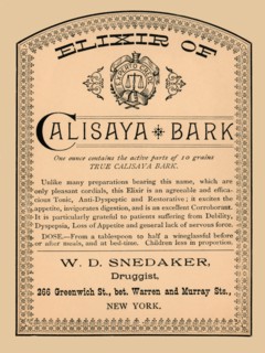 Elixir of Calisaya Bark
